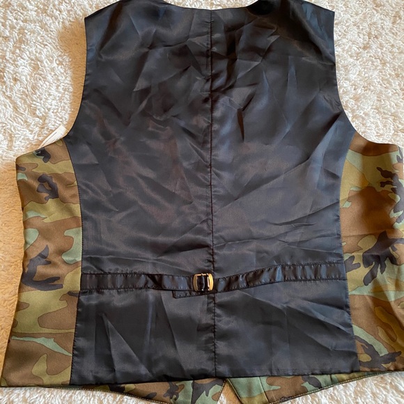 JF j.Ferrar camouflage vest - Picture 2 of 11